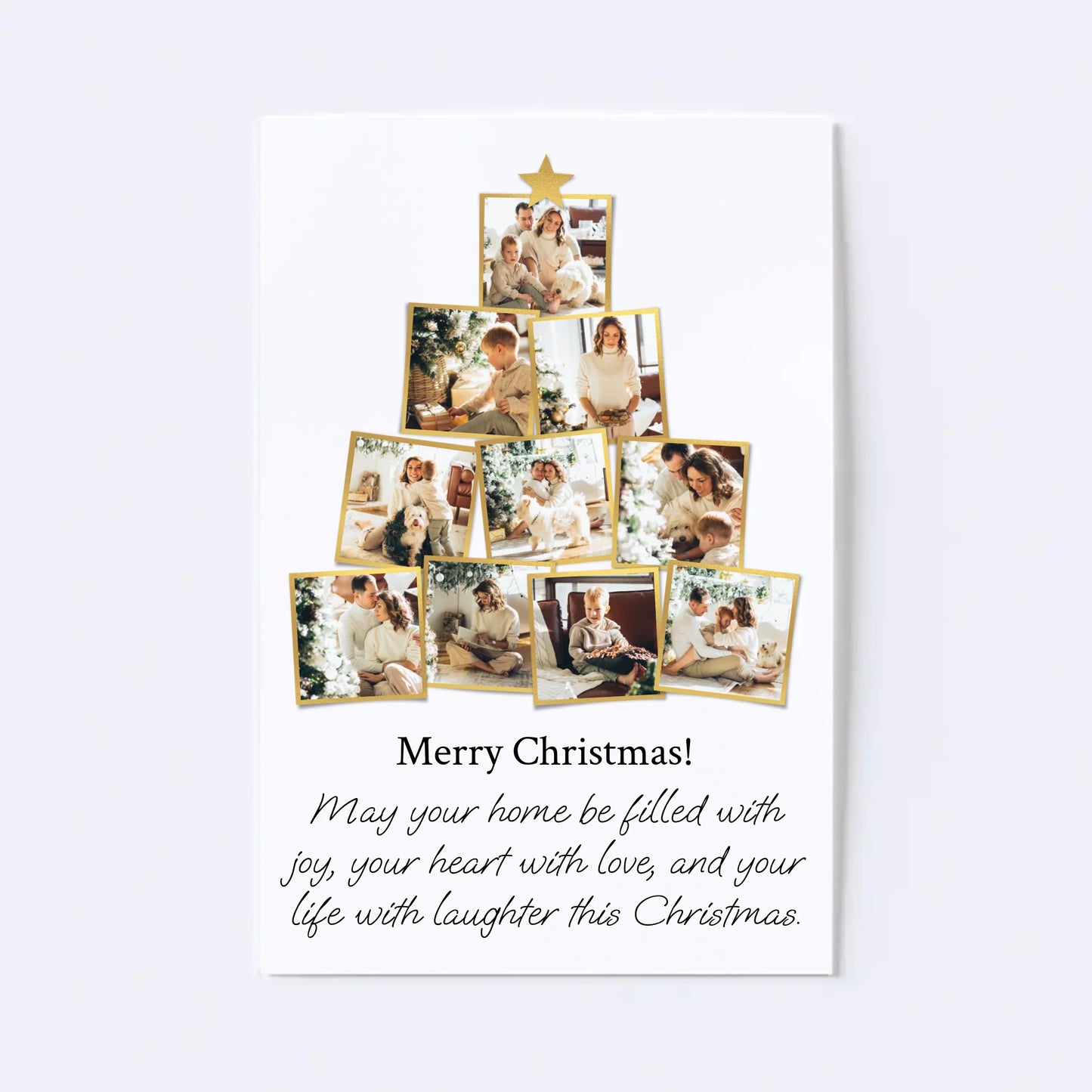 Christmas Tree Photo Collage Nr. 2