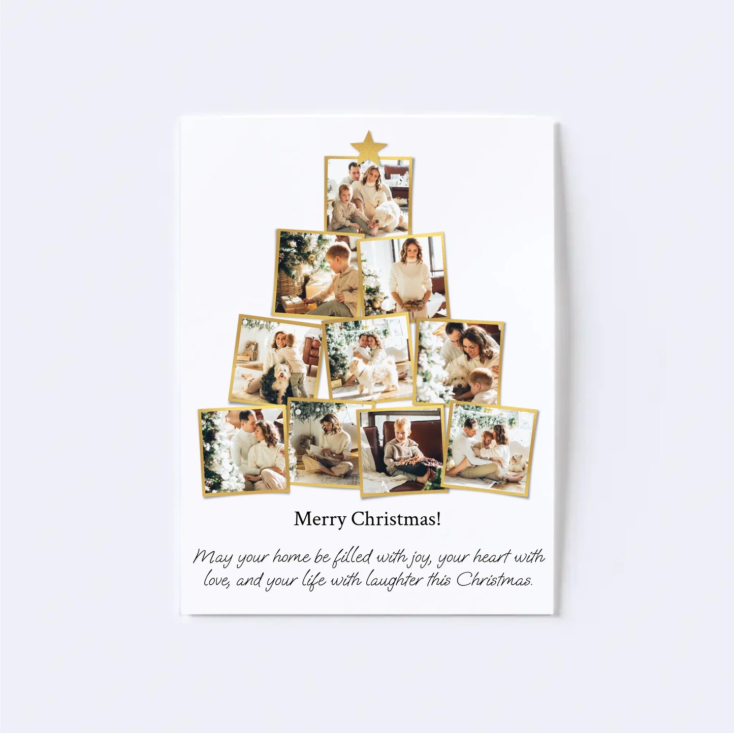 Christmas Tree Photo Collage Nr. 2