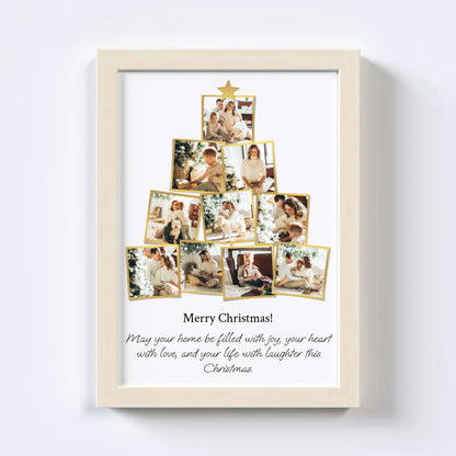 Christmas Tree Photo Collage Nr. 2