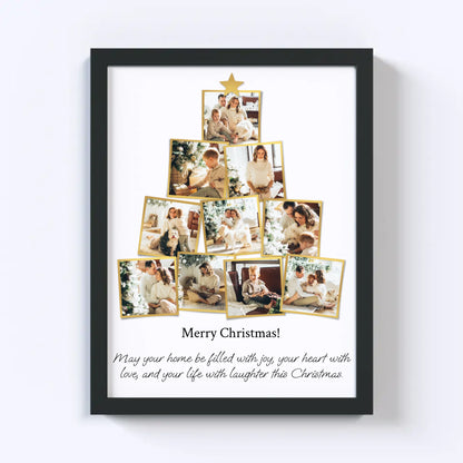 Christmas Tree Photo Collage Nr. 2