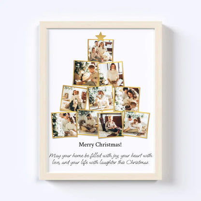 Christmas Tree Photo Collage Nr. 2