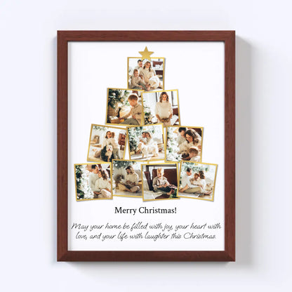 Christmas Tree Photo Collage Nr. 2