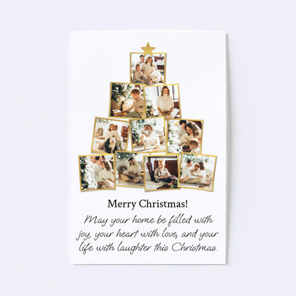 Christmas Tree Photo Collage Nr. 2