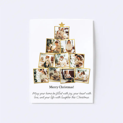 Christmas Tree Photo Collage Nr. 2