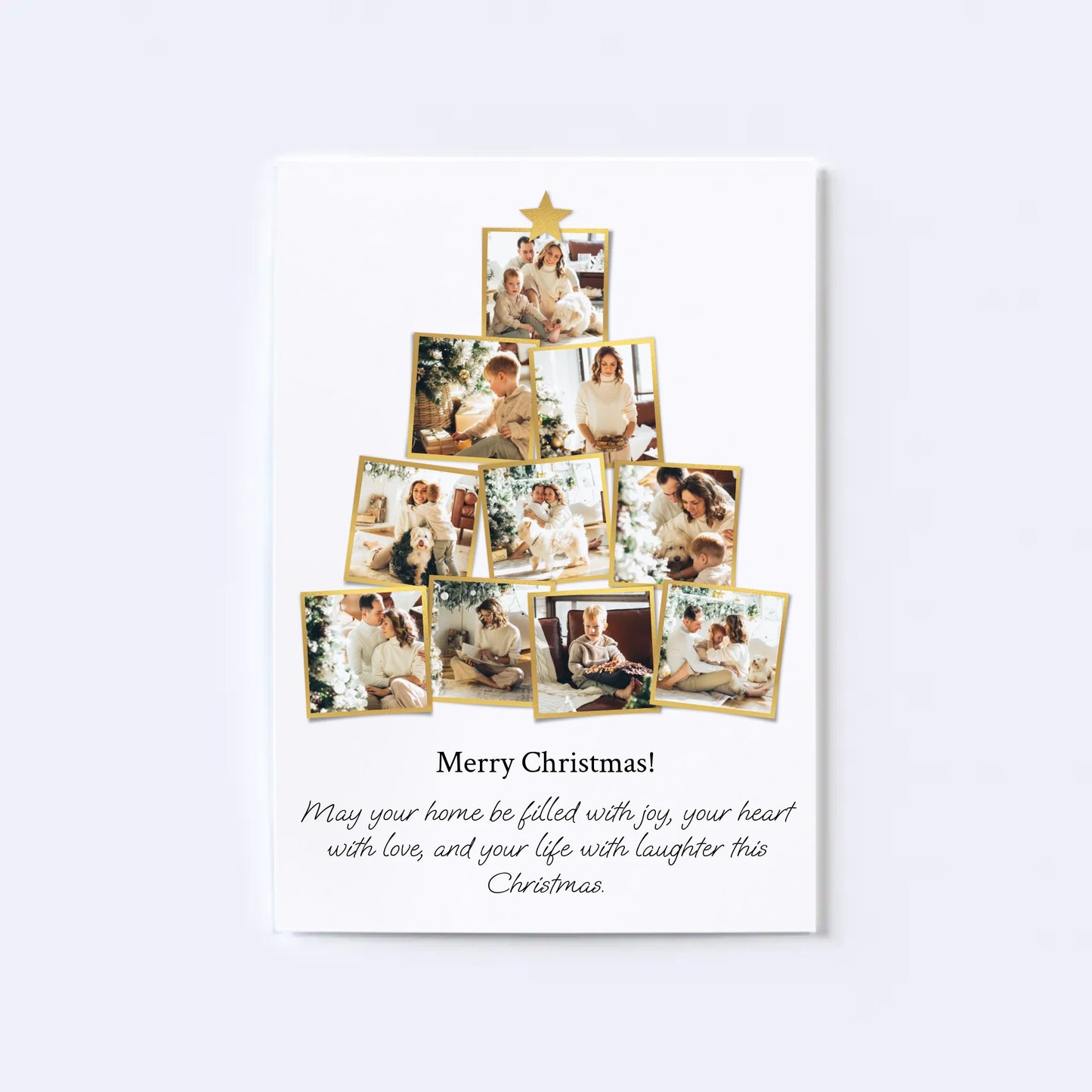 Christmas Tree Photo Collage Nr. 2