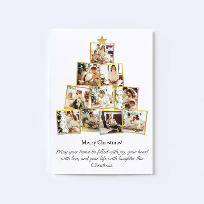 Christmas Tree Photo Collage Nr. 2