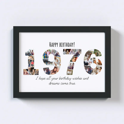 Custom Year Photo Collage