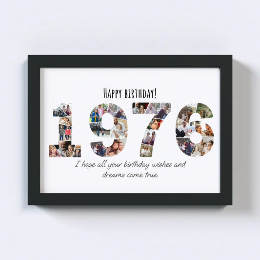 Custom Year Photo Collage