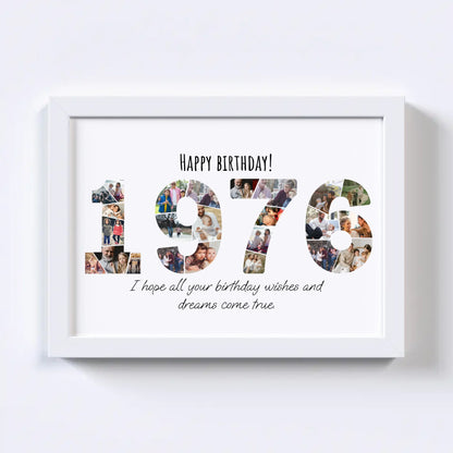 Custom Year Photo Collage